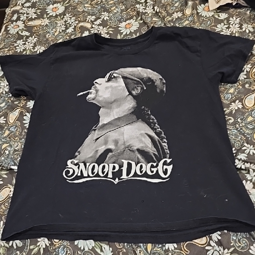 Snoop Dogg Graphic Tee - Black